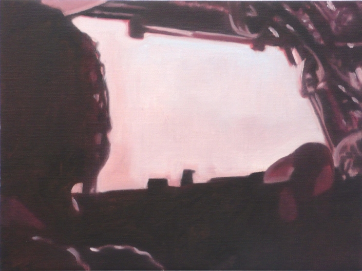 Pascal Danz, «delivery TSAR (1)» 2009, Öl auf Leinwand, 30 x 40 cm