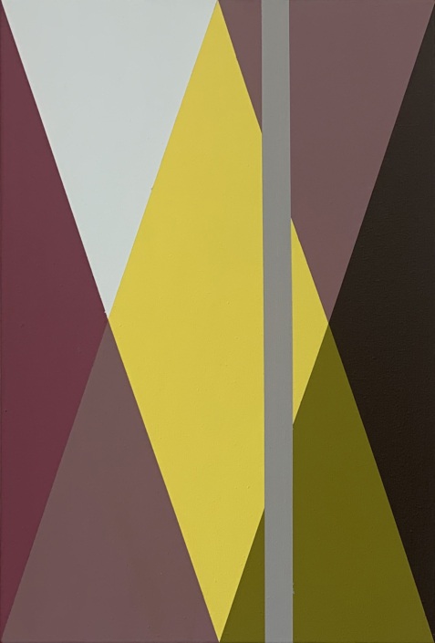 Dominik Stauch, Shades, 2021, Acryl auf Leinwand, 60 x 40 cm