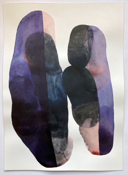 Andrea Heller, «untitled», 2023, Tusche auf Papier, 36 x 26 cm