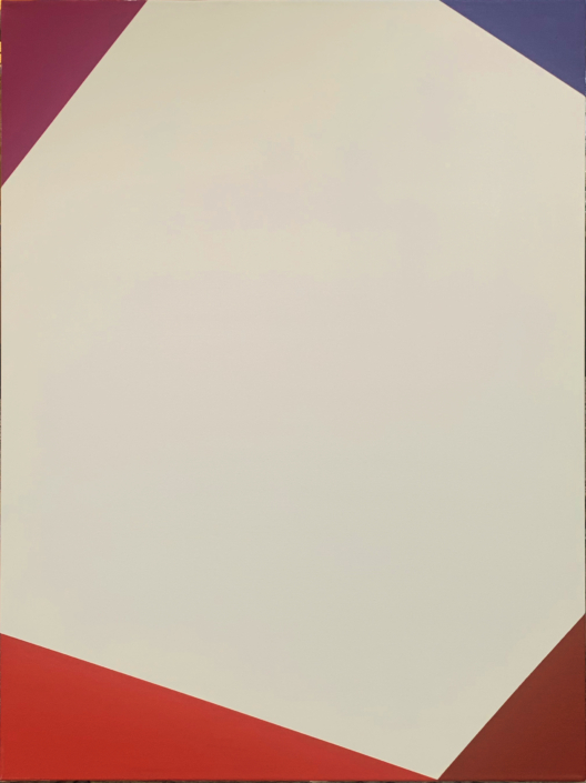 Dominik Stauch, «Outside the Plains», 2022, Acryl auf Leinwand, 80 x 60 cm