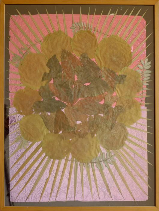 Reto Leibundgut, o.T., 2024, Herbarium, 90 x 69 cm