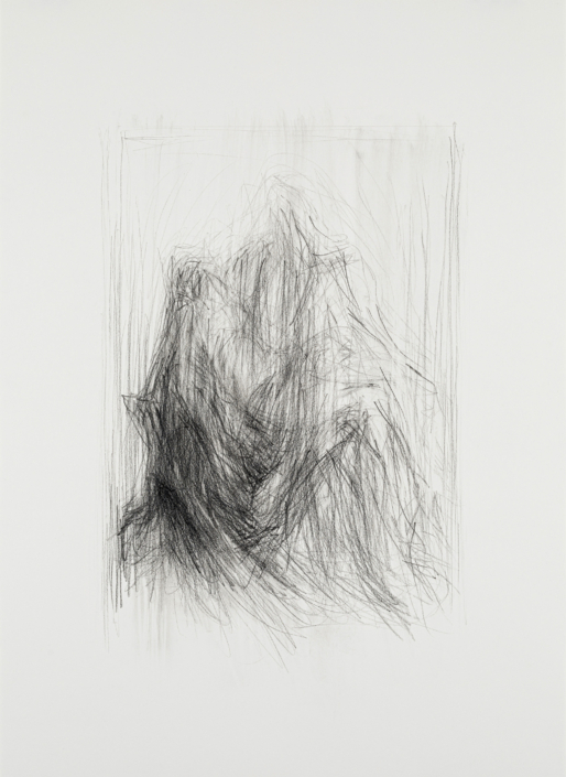 Christian Denzler, «Pietà», Farbstift auf Papier, 80 x 60 cm, 2023