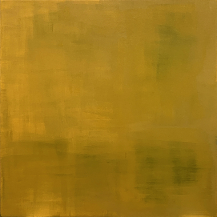 Xerxes Ach, Secret Colors, 2019, Eitempera auf Baumwolle, 90 x 90 cm